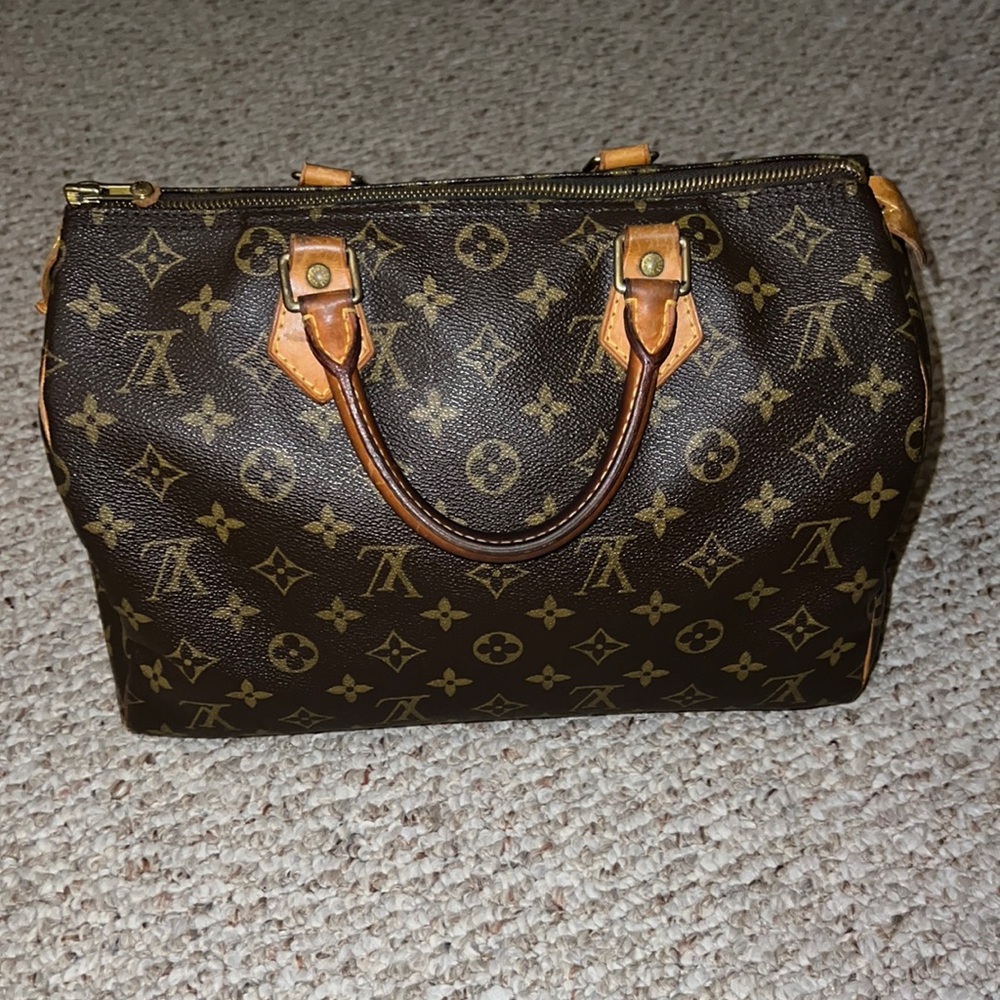 Louis Vuitton Canvas Speedy 30